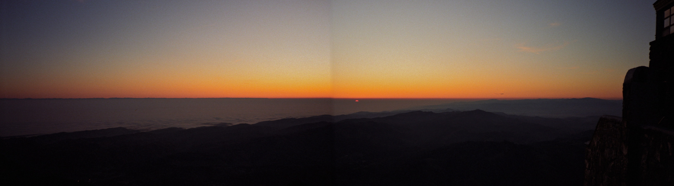 Sunrise panorama.