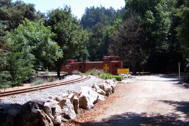 Looking down the road to College Park.