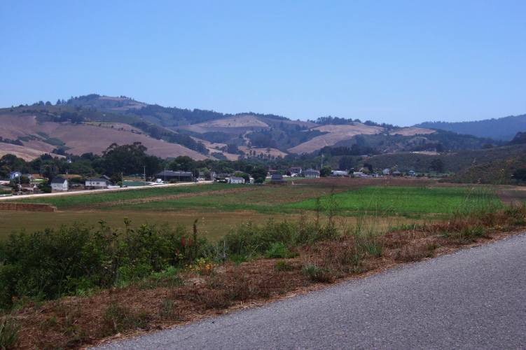 Pescadero from Bean Hollow Rd.