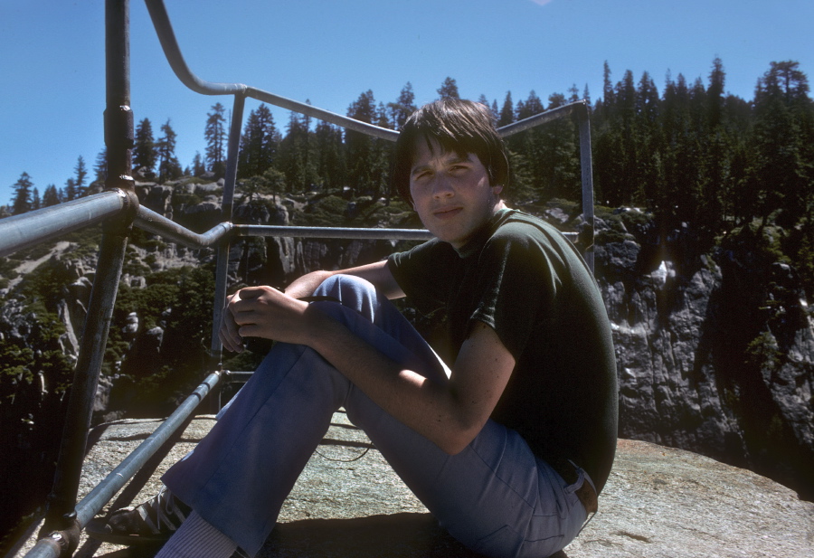 Bill at Taft Point