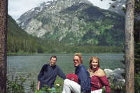 Bill, Laura, and Kay at Taggart Lake (1)