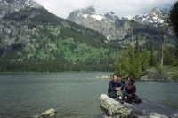 Bill, Laura, and Kay at Taggart Lake (3)