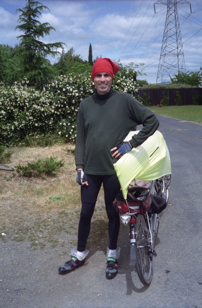 Bill at the Livermore rest stop