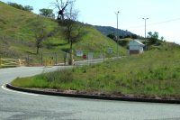 Entrance road to Aidlin Power Plant. (975ft) copy