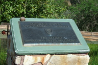 The Geysers plaque.