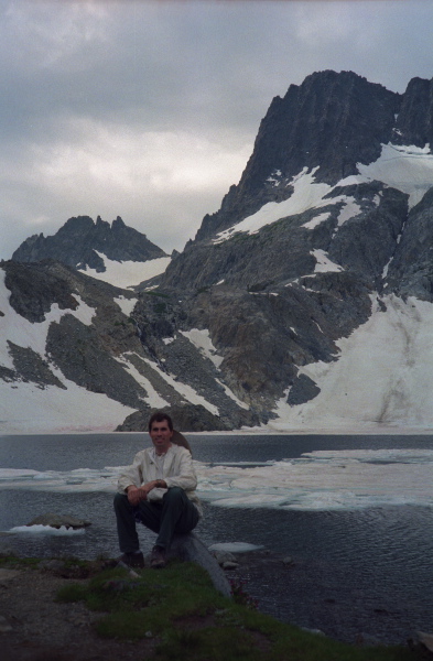 Bill at Iceberg Lake.
