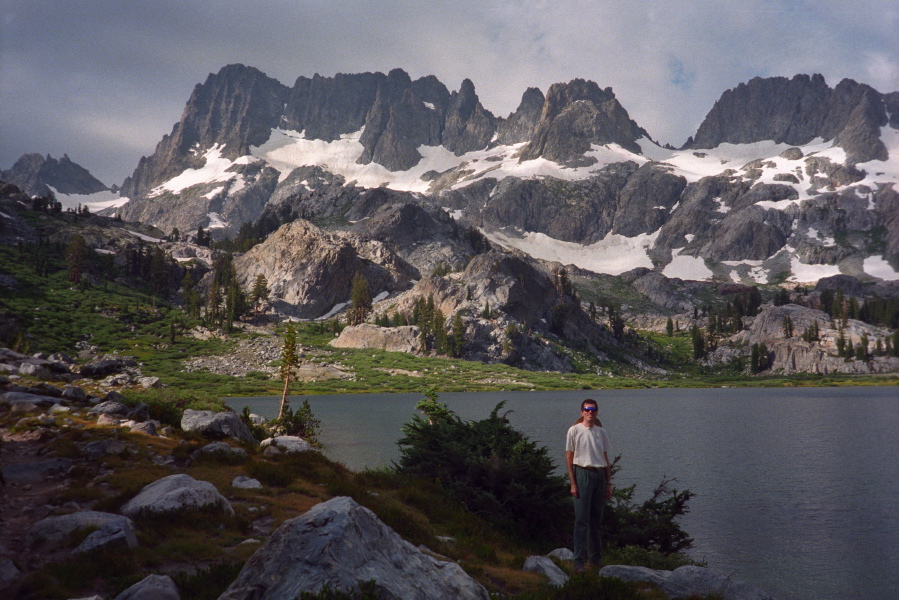 Bill at Ediza Lake