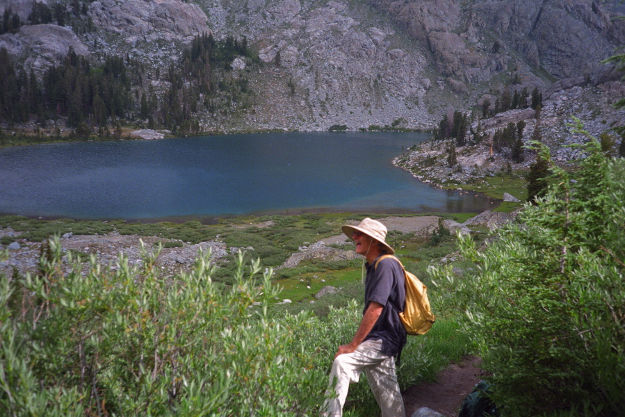 David at Ediza Lake