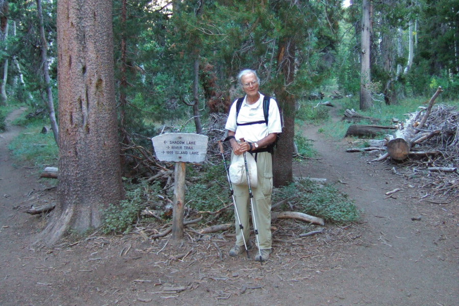 At the junction with the River Trail and Shadow Lake Trail.