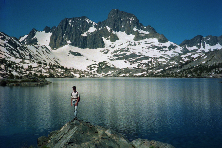 Derek at Garnet Lake