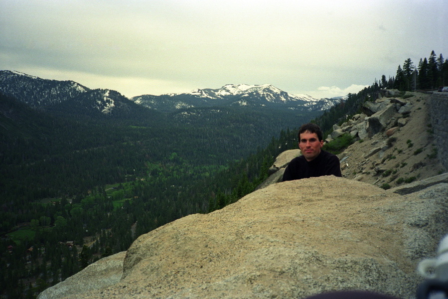 Bill on US-50 above Meyers (2).