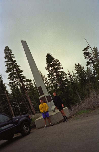 Gardner and Bill at Carson Pass.