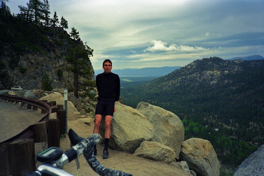 Bill on US-50 above Meyers (1).