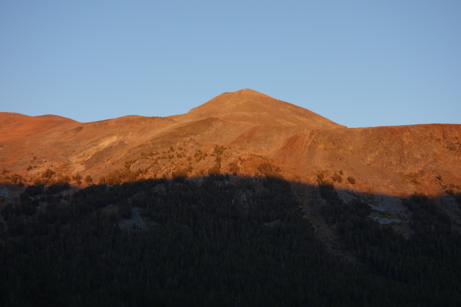 Sunset on Mt. Dana