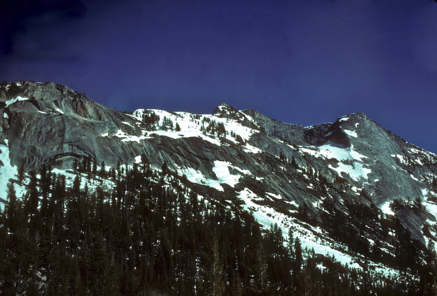 Tenaya Peak from Tioga Road