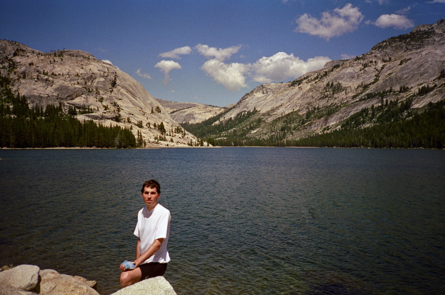 Bill at Tenaya Lake.