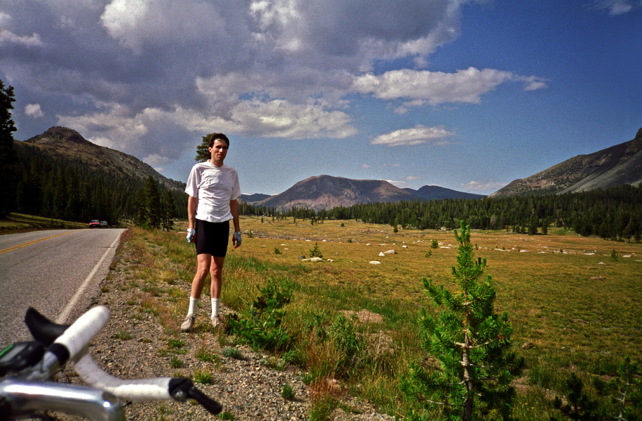 Bill at Dana Meadow just west of Tioga Pass.