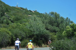 The summit finish is just visible above.