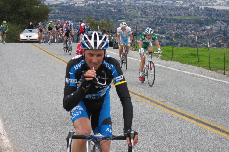 Ivan Basso on Sierra Rd.