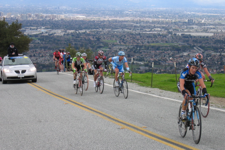 A middle group on Sierra Rd.