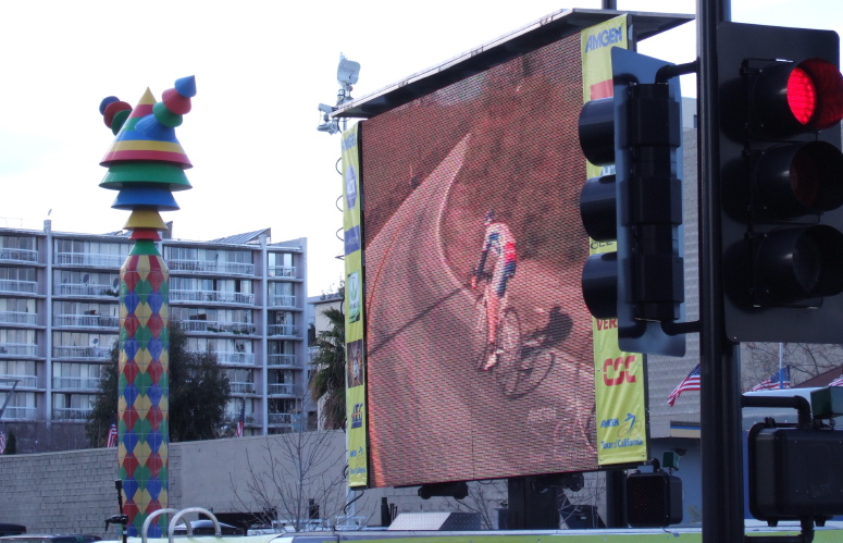 Watching Levi Leipheimer climb Sierra Rd.