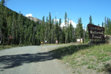 The Trail Creek summit (7894ft)