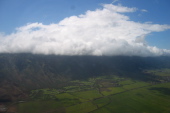 Clouds over Puu Kukui (5788ft) in the mountains on the wet side of West Maui.