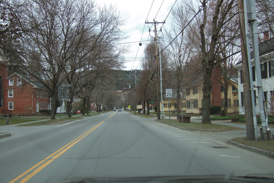 The less-twee part of Woodstock, Vermont