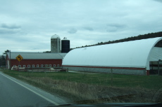 A dairy farm on VT133
