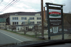 The old Bridgewater Mill, now a furniture store