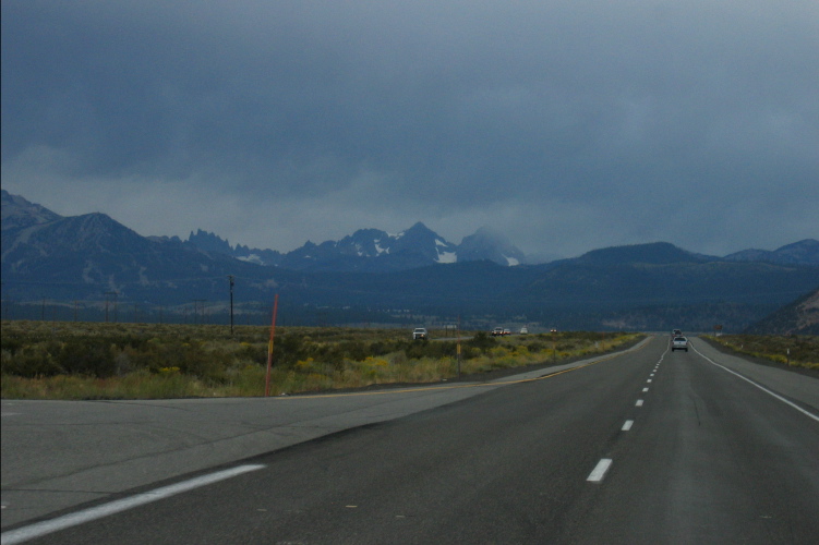 Clouds over the Ritter Range.