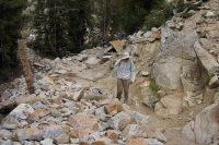 David on the Bishop Pass Trail.
