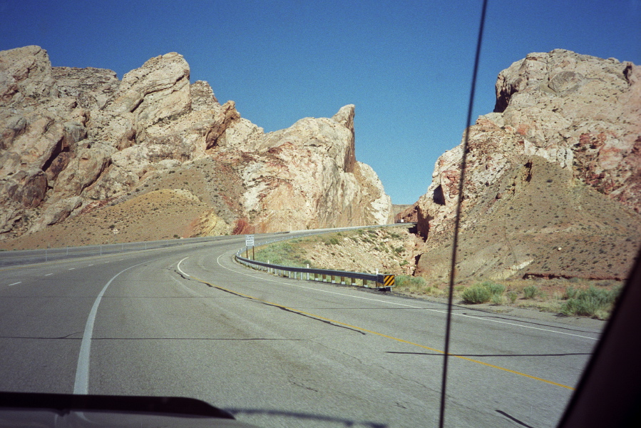 Driving west on I-70 through Utah (2)