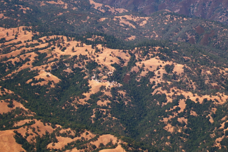 Henry Coe State Park HQ (at center)