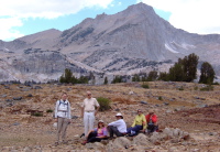 Group picture at the end of the hike while waiting for the water taxi.