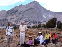 Group picture at the end of the hike while waiting for the water taxi. (zoomed)