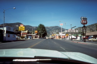 Westbound on US50 through Ely, Nevada