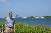 Bill at Pearl Harbor