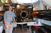 Bill in the aft torpedo room.