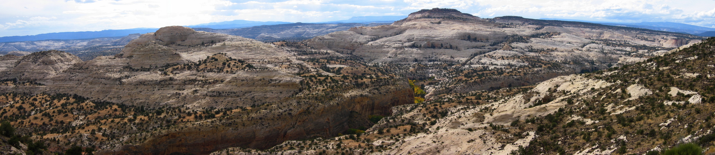 Calf Creek Canyon Panorama from UT12.