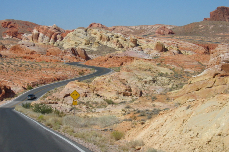 Colors of Valley of Fire State Park.