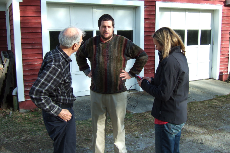 David and Laura meet Bob Bushnell.