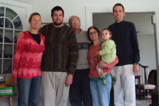 Group photo (l to r): Laura, Bob, David, Janice, Natalie, and Bill