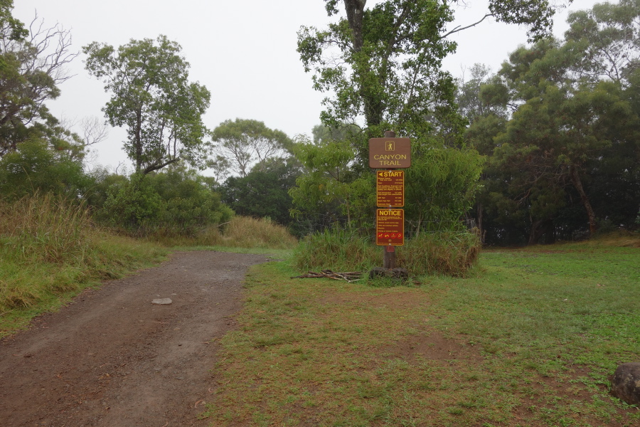 Canyon Trail trailhead