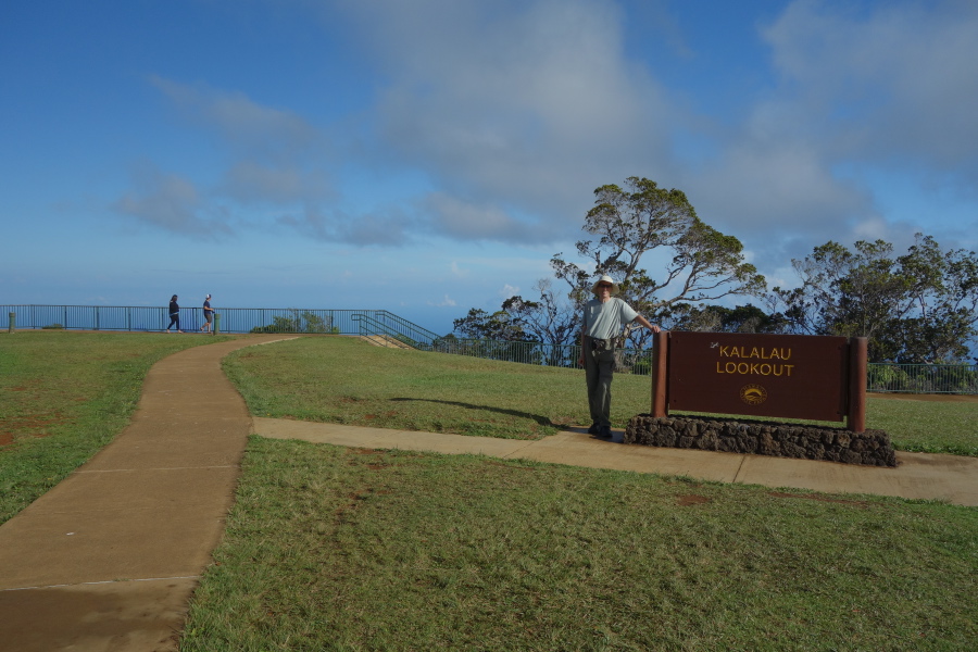 Bill at Kalalau Lookout