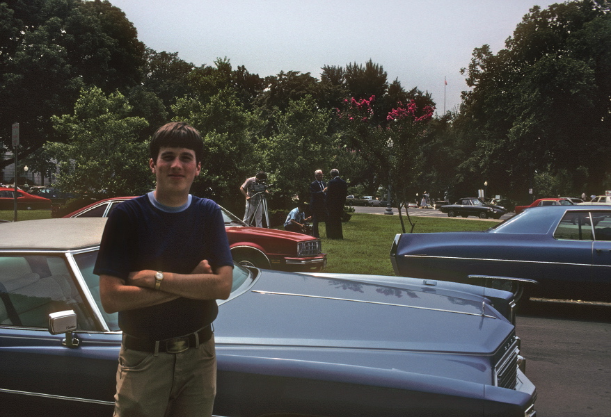 Bill in front of the Capitol