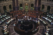 Main rotunda at the Library of Congress