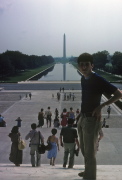 Bill at the Lincoln Memorial