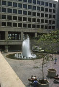 Courtyard at the FBI Building