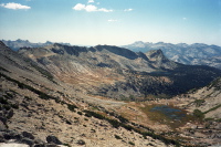 View west from the Notch toward Young Lakes.